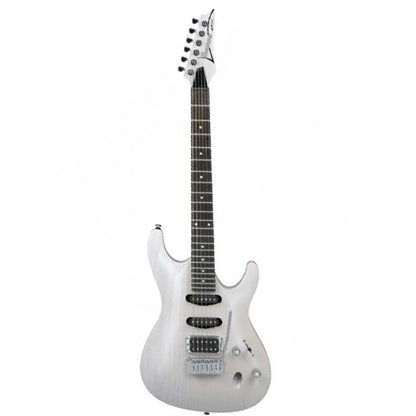 [Discontinued] Ibanez SA160AH-STW Standard Solid Body Ash Top Electric Guitar Stained White (SA160AH)