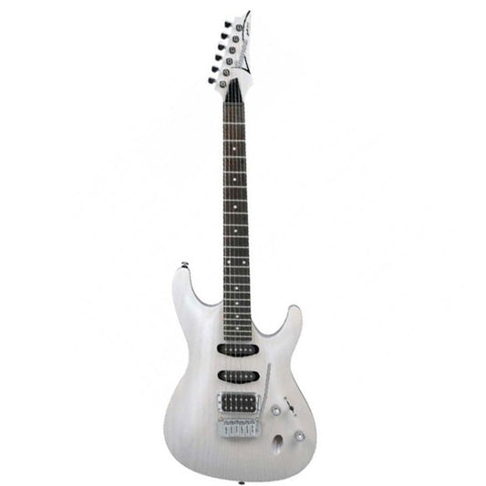 [Discontinued] Ibanez SA160AH-STW Standard Solid Body Ash Top Electric Guitar Stained White (SA160AH)