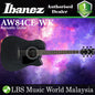 Ibanez AW84CE-WK Artwood Cutaway Dreadnought Acoustic Electric Guitar Weathered Black Open Pore  (AW84CE)
