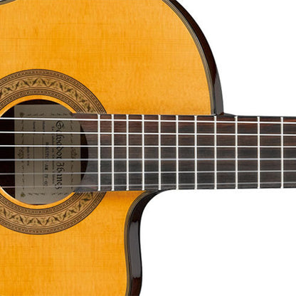 Ibanez GA5TCE-AM Concert Spruce Top Classical Guitar Amber High Gloss Thinline (GA5TCE)