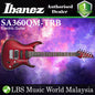 Ibanez SA360QM-TRB Mahogany Body Maple Top Electric Guitar Transparent Red Burst (SA360QM)