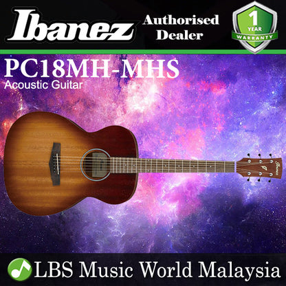 [Discontinued] Ibanez PC18MH-MHS Grand Concert Mahogany Top Acoustic Guitar Sunburst Open Pore (PC18MH)