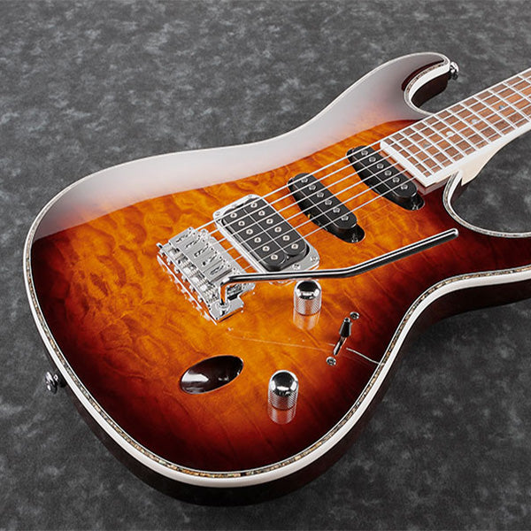 [Discontinued] Ibanez SA460QM-ABB Standard Maple Top Electric Guitar Antique Brown Burst (SA460QM)