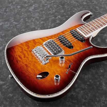 [Discontinued] Ibanez SA460QM-ABB Standard Maple Top Electric Guitar Antique Brown Burst (SA460QM)