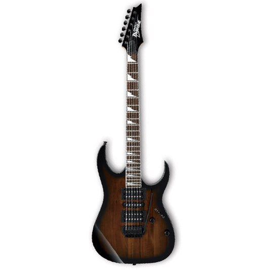 [Discontinued] Ibanez GRG170DXB-WNS Standard Solid Body Walnut Sunburst Electric Guitar (GRG170DXB)