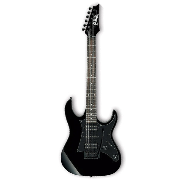 Ibanez GRX55B-BKN Solid Poplar Body GRX Maple Electric Guitar Black Night (GRX55B)