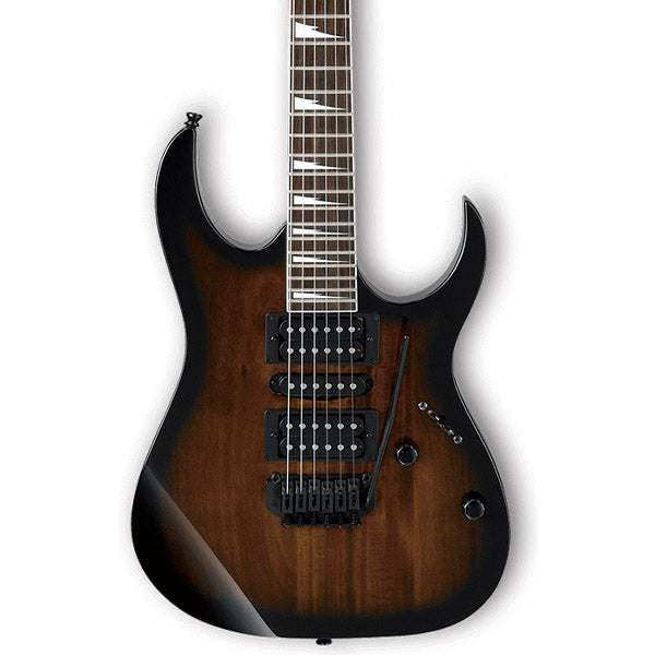 [Discontinued] Ibanez GRG170DXB-WNS Standard Solid Body Walnut Sunburst Electric Guitar (GRG170DXB)