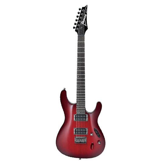 Ibanez S521 Standard Solid Mahogany Body Electric Guitar - Blackberry Sunburst Finish (S 521)