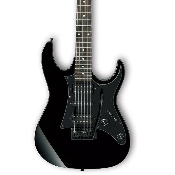Ibanez GRX55B-BKN Solid Poplar Body GRX Maple Electric Guitar Black Night (GRX55B)