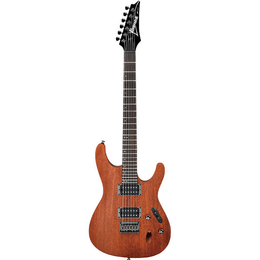 Ibanez S521 Standard Solid Mahogany Body Electric Guitar - Mahogany Oil Finish (S 521)