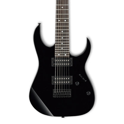 Ibanez GRG7221-BKN Double Cutaway Poplar Solid Body Electric Guitar Black Night (GRG7221)