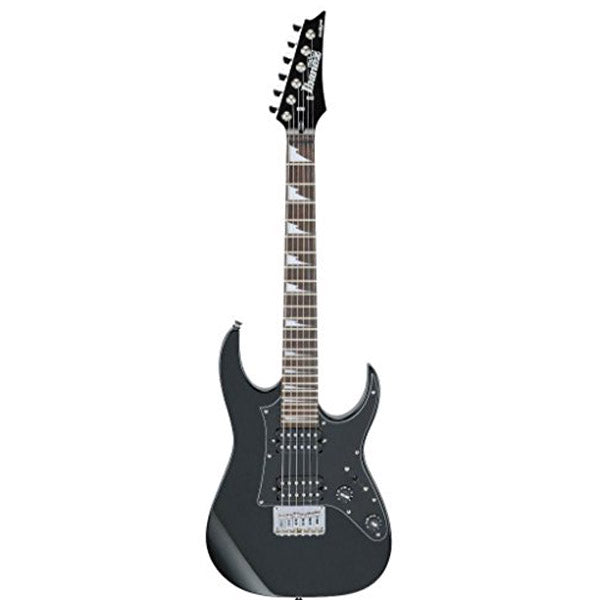 [Discontinued] Ibanez GRGM21GB-BKN miKro RG Poplar Solid Body Electric Guitar Black Night (GRGM21GB)