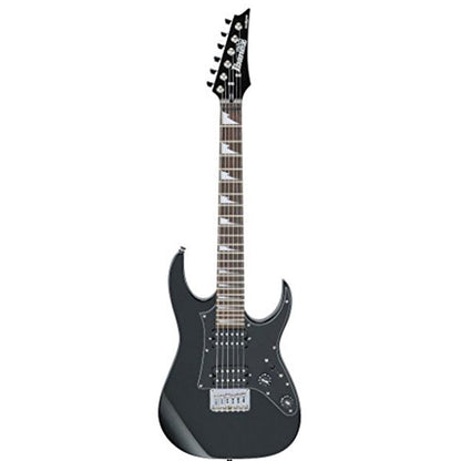 [Discontinued] Ibanez GRGM21GB-BKN miKro RG Poplar Solid Body Electric Guitar Black Night (GRGM21GB)