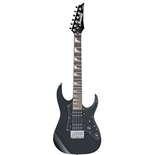 [Discontinued] Ibanez GRGM21GB-BKN miKro RG Poplar Solid Body Electric Guitar Black Night (GRGM21GB)