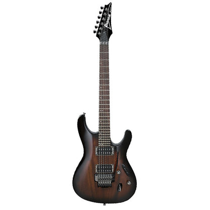 Ibanez S520 Solid Meranti Body Electric Guitar - Transparent Black Sunburst (S 520)