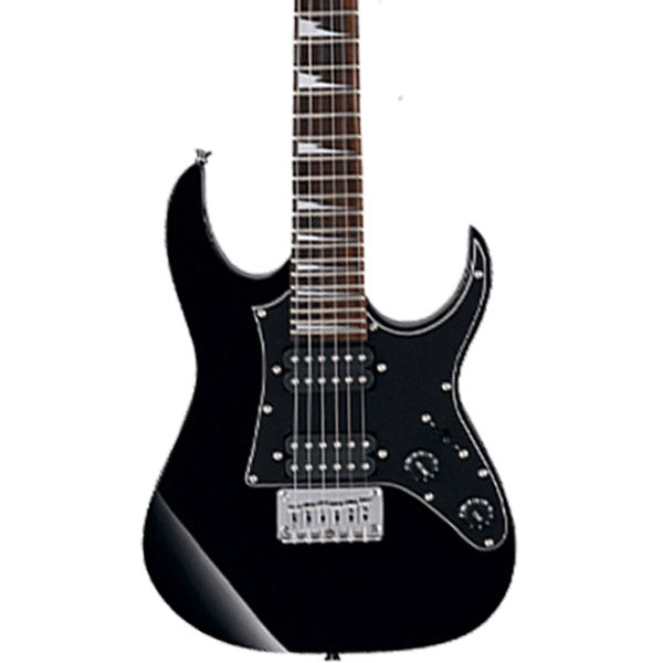 [Discontinued] Ibanez GRGM21GB-BKN miKro RG Poplar Solid Body Electric Guitar Black Night (GRGM21GB)