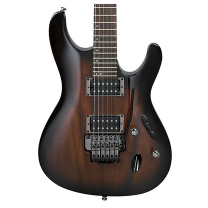 Ibanez S520 Solid Meranti Body Electric Guitar - Transparent Black Sunburst (S 520)