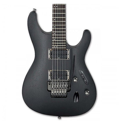 Ibanez S520 Solid Meranti Body Maple Neck Electric Guitar - Weathered Black (S 520)