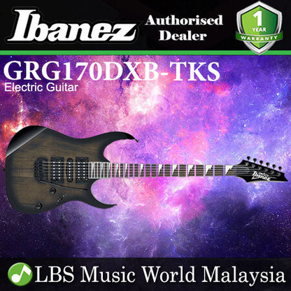 [Discontinued] Ibanez GRG170DXB-TKS Poplar Body Standard Electric Guitar Transparent Black Sunburst  (GRG170DXB)