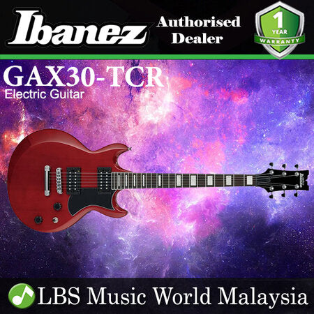 [Discontinued] Ibanez GAX30-TCR Poplar Body Solid Basswood Body Electric Guitar Transparent Cherry (GAX30)