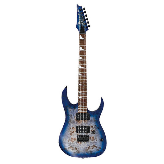 [Discontinued] Ibanez RGRT621DPB-BLF Solid Poplar Body Electric Guitar Blue Lagoon Burst Flat (RGRT621DPB)