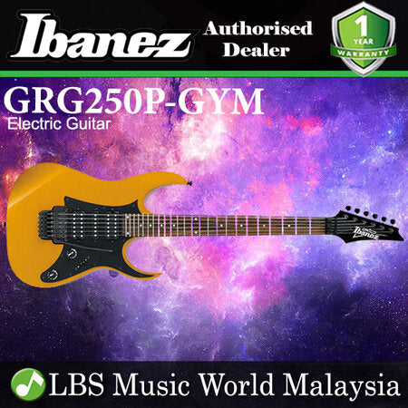 [Discontinued] Ibanez GRG250P-GYM Basswood Solid Body Electric Guitar Golden Yellow Metallic (GRG250P)