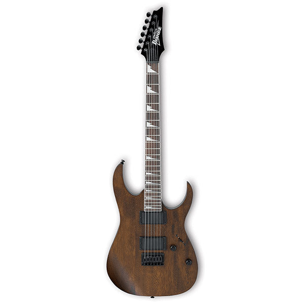 Ibanez GRG121DX-WNF Poplar Mahogany Solid Body Electric Guitar Walnut Flat (GRG121DX)