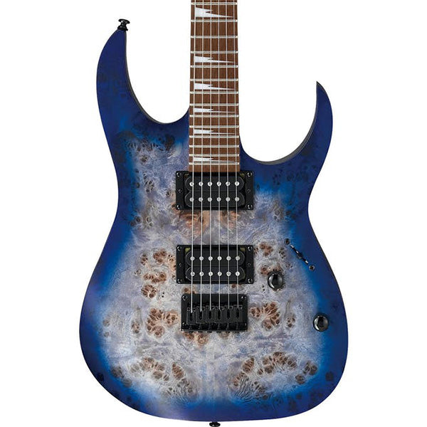 [Discontinued] Ibanez RGRT621DPB-BLF Solid Poplar Body Electric Guitar Blue Lagoon Burst Flat (RGRT621DPB)