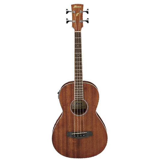 Ibanez PNB14E-OPN Parlor Body Mahogany Body Acoustic Electric Bass Open Pore Natural (PNB14E)