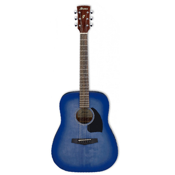 [Discontinued] Ibanez PF18-WDB Dreadnaught Body Spruce Top Acoustic Guitar Weathered Denim Blue (PF18)