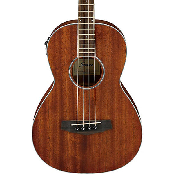 Ibanez PNB14E-OPN Parlor Body Mahogany Body Acoustic Electric Bass Open Pore Natural (PNB14E)