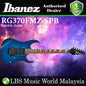 Ibanez RG370FMZ-SPB Standard Solid Body Maple Top Electric Guitar Sapphire Blue (RG370FMZ)