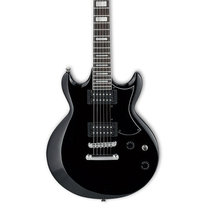 [Discontinued] Ibanez GAX30-BKN Basswood GAX Double Cut Body Solid Electric Guitar Black Night (GAX30)