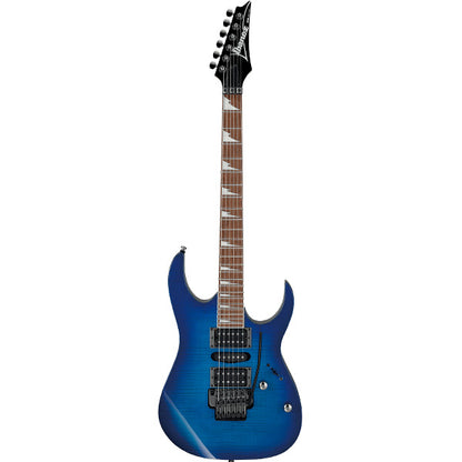Ibanez RG370FMZ-SPB Standard Solid Body Maple Top Electric Guitar Sapphire Blue (RG370FMZ)