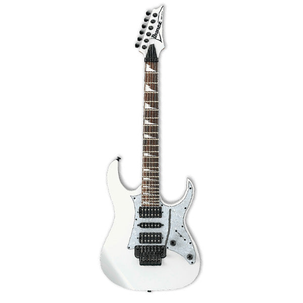 Ibanez RG350DXZ Mahogany Body Standard Electric Guitar HSH Pickups and Tremolo - White