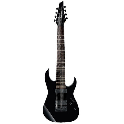 [Discontinued] Ibanez RG8-BK 8 String RG Series Solid Mahogany Body Electric Guitar Black (RG8)