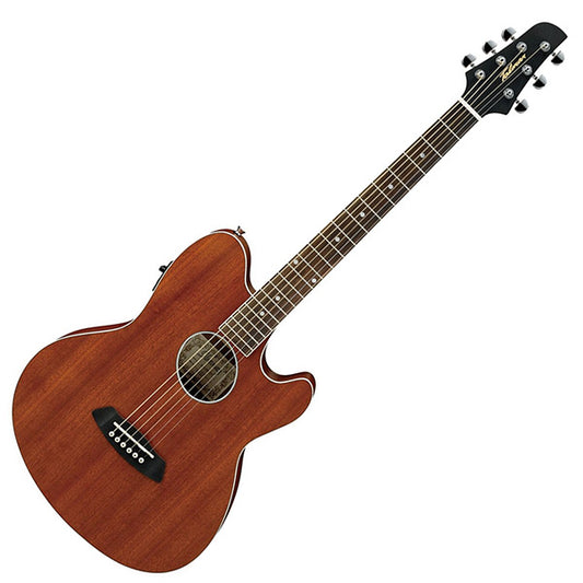 Ibanez TCY12E-OPN Open Pore Natural Acoustic-Electric Guitar (TCY12E)