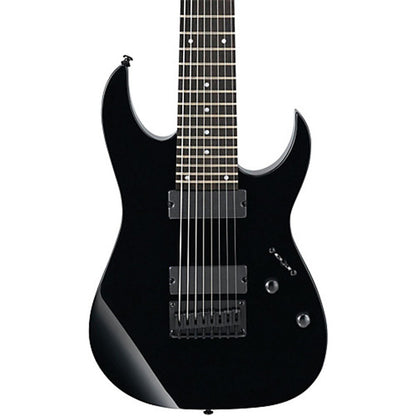 [Discontinued] Ibanez RG8-BK 8 String RG Series Solid Mahogany Body Electric Guitar Black (RG8)