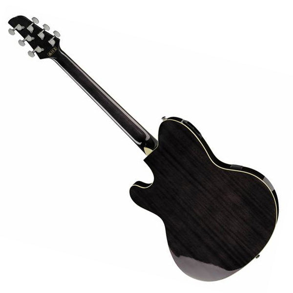 Ibanez TCM50-TKS Talman Double Cutaway Acoustic Electric Guitar Transparent Black Sunburst (TCM50)