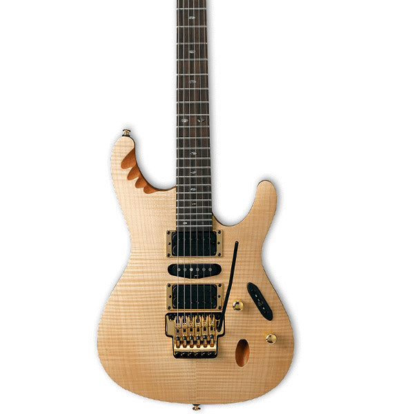 [Discontinued] Ibanez EGEN8-PLB Flamed Maple Top Solid Body Electric Guitar Platinum Blonde (EGEN8)