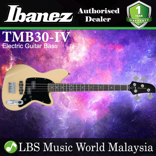 Ibanez TMB30-IV 4 string Standard Mahogany Body Ivory Talman Electric Bass (TMB30)