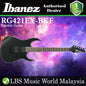 Ibanez RG421EX Standard Solid Meranti Body RG Series Electric Guitar - Black Flat (RG421 EX)