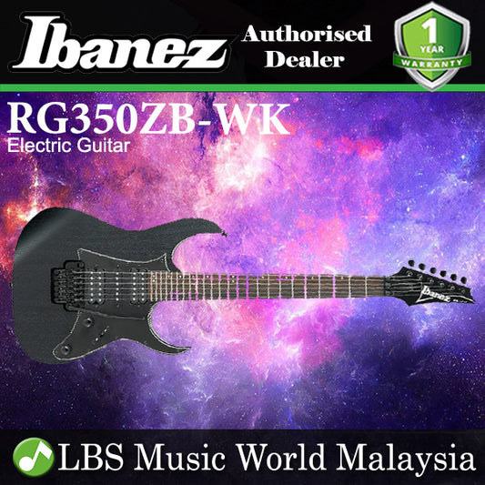 Ibanez RG350ZB-WK Standard Mahogany Solid Body Electric Guitar Weathered Black (RG350ZB)