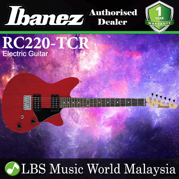 [Discontinued] Ibanez RC220-TCR Solid Mahogany Body Electric Guitar Transparent Cherry Red (RC220)