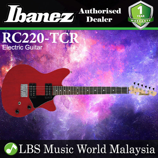 [Discontinued] Ibanez RC220-TCR Solid Mahogany Body Electric Guitar Transparent Cherry Red (RC220)