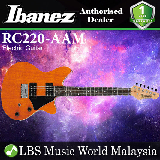 [Discontinued] Ibanez RC220-AAM Solid Mahogany Body Electric Guitar Transparent Cherry Red (RC220)