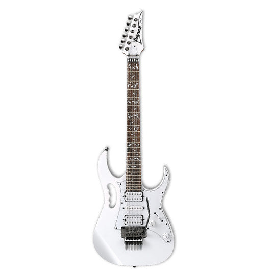 Ibanez JEMJR Steve Vai Solid Mahogany Body Meranti Electric Guitar - White