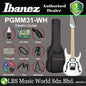Ibanez PGMM31 Paul Gilbert Signature Solid Body Electric Guitar White (PGMM31)
