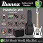 Ibanez PGMM31 Paul Gilbert Signature Solid Body Electric Guitar White (PGMM31)