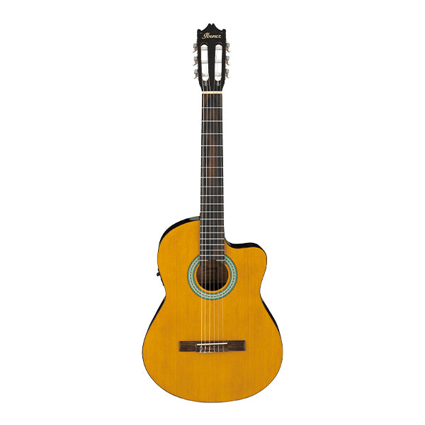 Ibanez GA3ECE-AM Classic Body Solid Top Classical Guitar Amber High Gloss (GA3ECE)